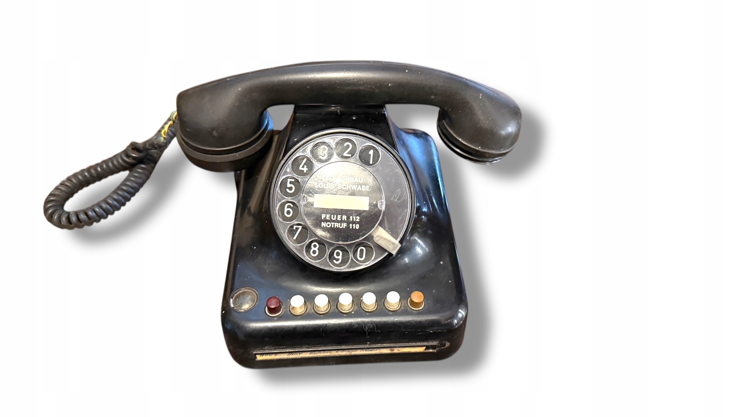 Zabytkowy telefon Telefonbau Louis Schwabe