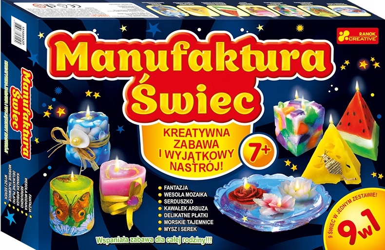 

Manufaktura świec kreatywna zabawa nastrój