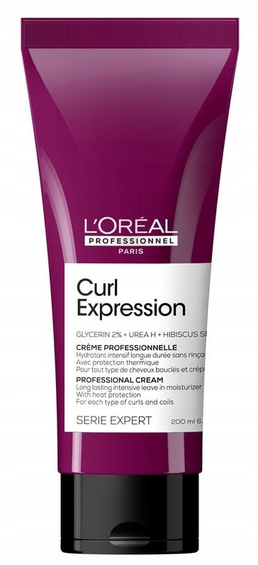 L`oreal Hydratační Krém Pro Kudrnaté Vlasy 200 Ml