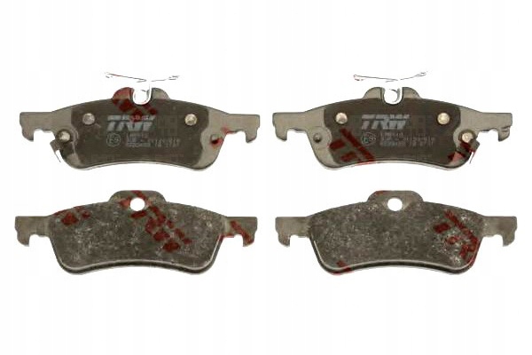 Trw Brzdové Destičky Toyota Zadní Yaris 06- Francie