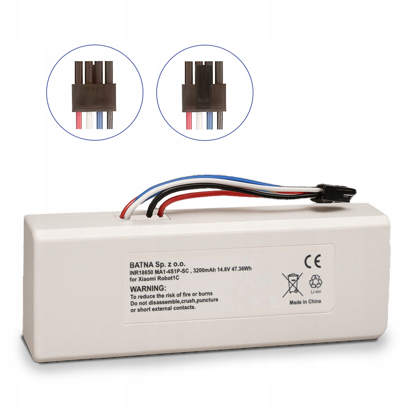 Xiaomi Robot 1C P1904-4S1P-MM, 3200 mAh, 47.36 Wh baterie akumulátor