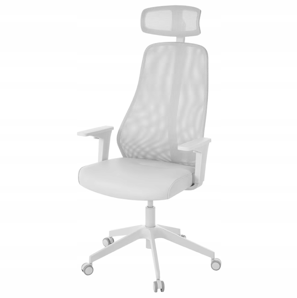 Ikea Matchspel Krzesło gamingowe obrotowe, Bomstad jasnoszary