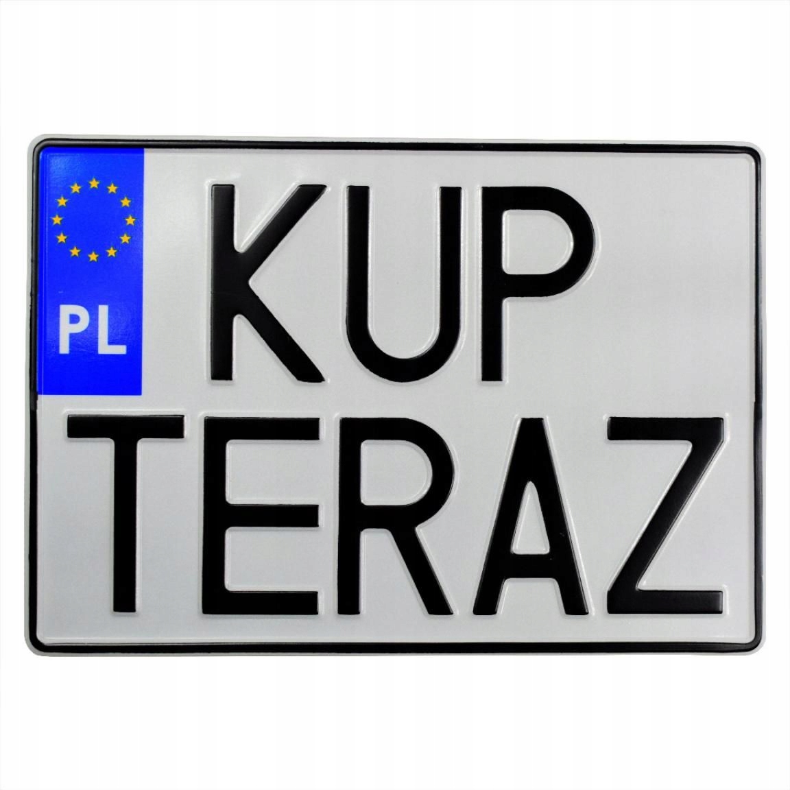 

Tablica polska,duża,kwadratowa 305 x 214 mm.