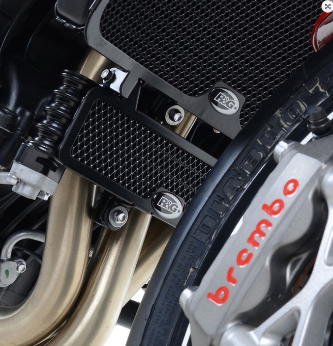Kryt Chladiča Oleja Rg Racing Triumph Speed Triple Titanium