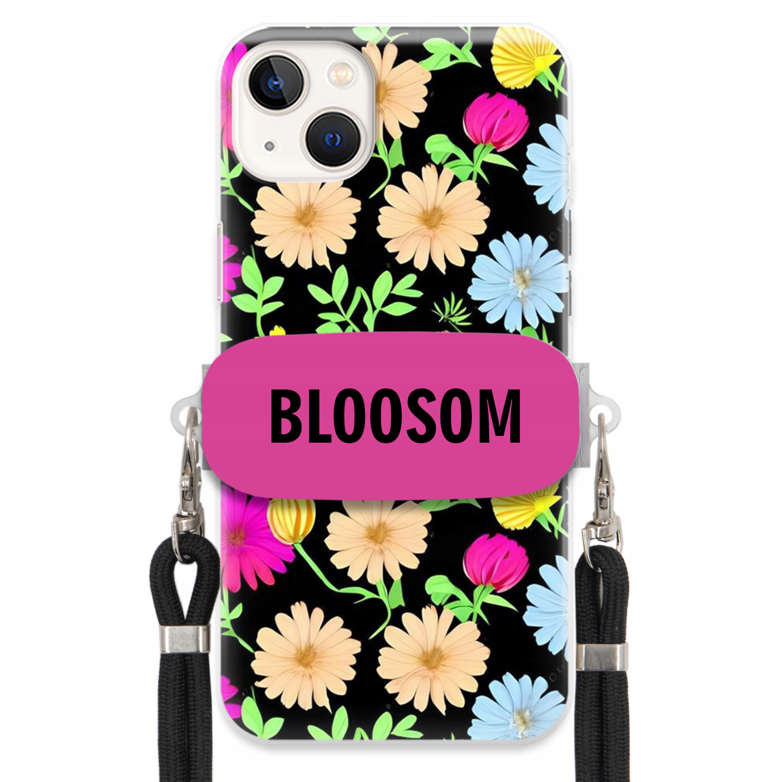 Puzdro Crossbody Pre Iphone 15 Plus Puzdro Kvety Bloosom Flower