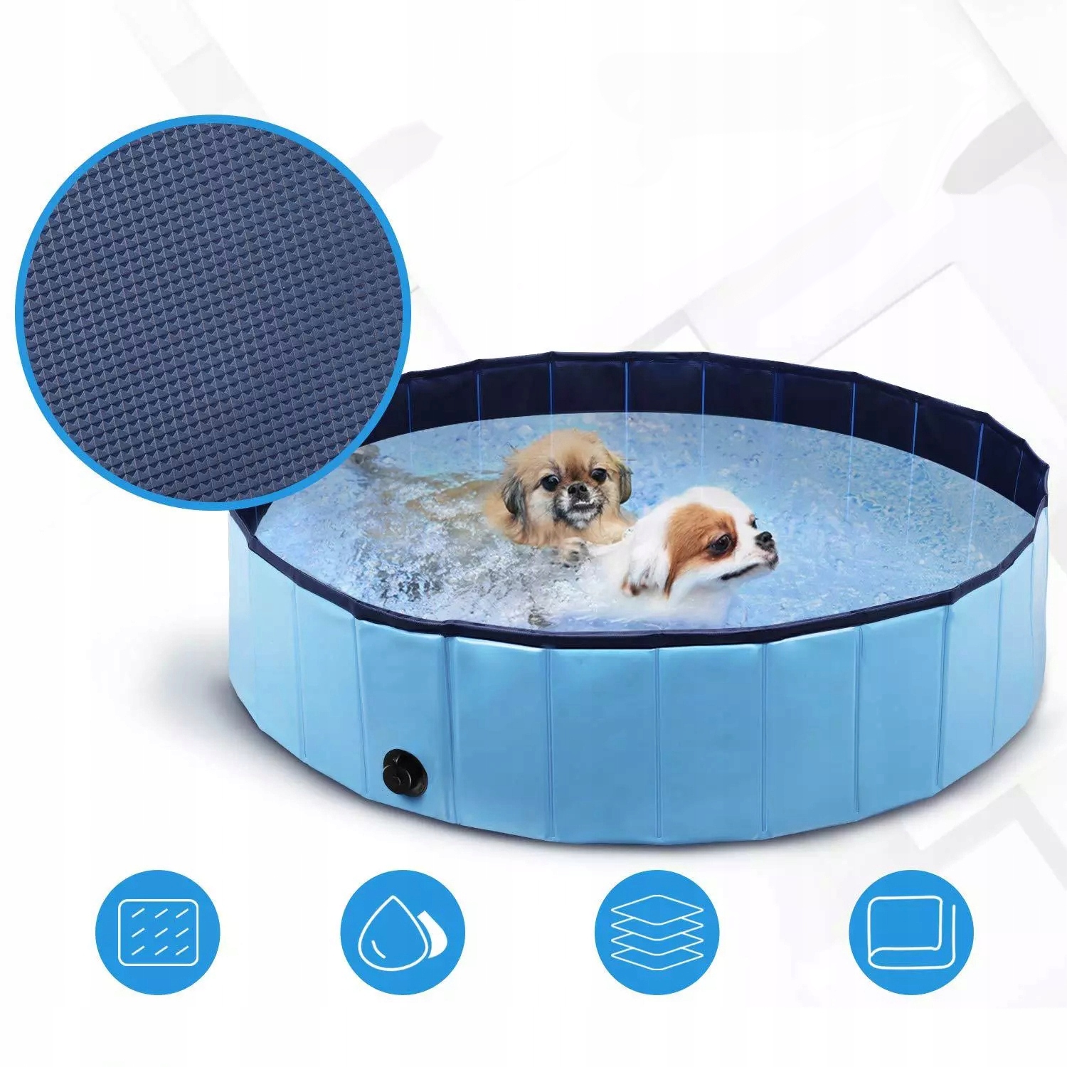 BASEN DLA PSA PSÓW KĄPIELI MOCNY DUŻY OGRODOWY XXL Rodzaj inny