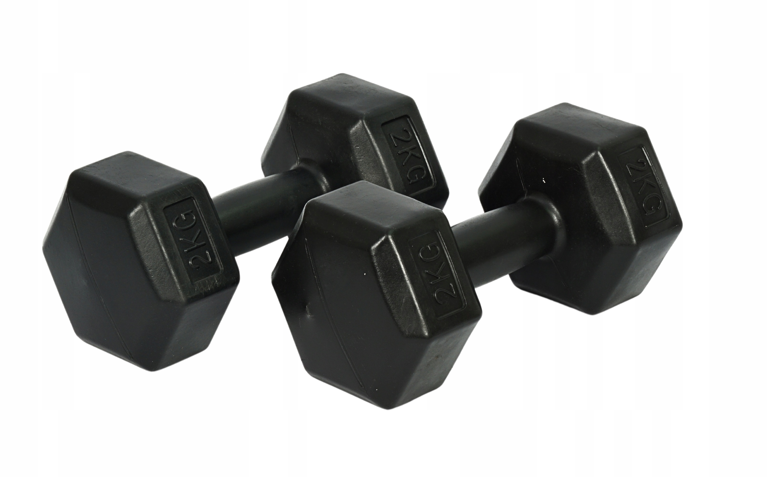 Hantle hantelki do ćwiczeń ciężary FORFITTER 2x 2kg zestaw 4kg