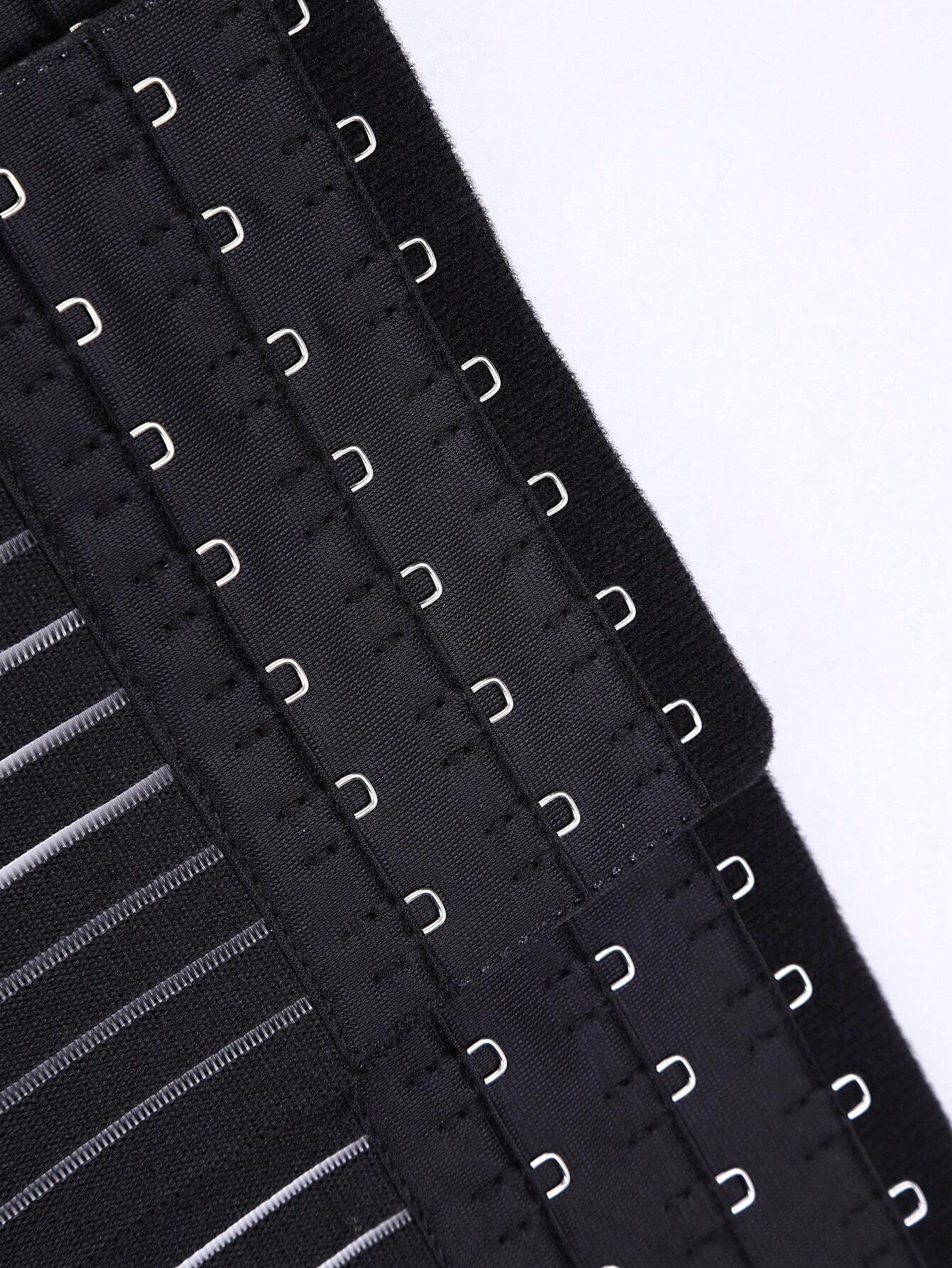 Shein czarny damski gorset trzy pasy XXL Marka Shein