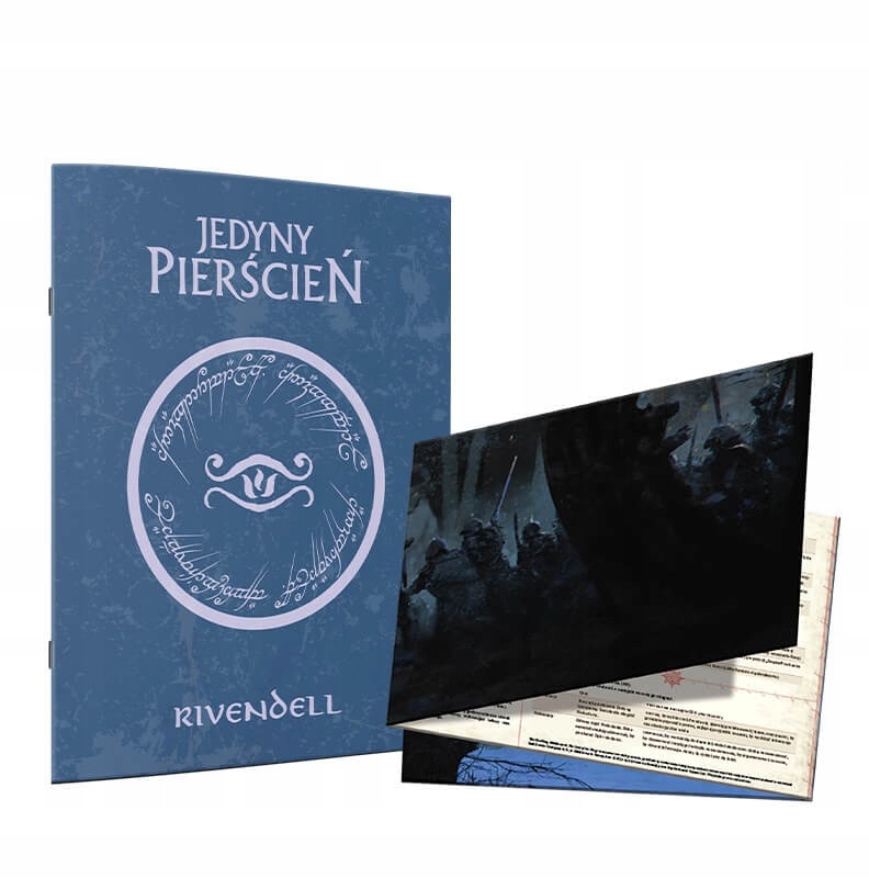 Jedyny Pierścień RPG Ekran Mistrzyni Gry Rivendell