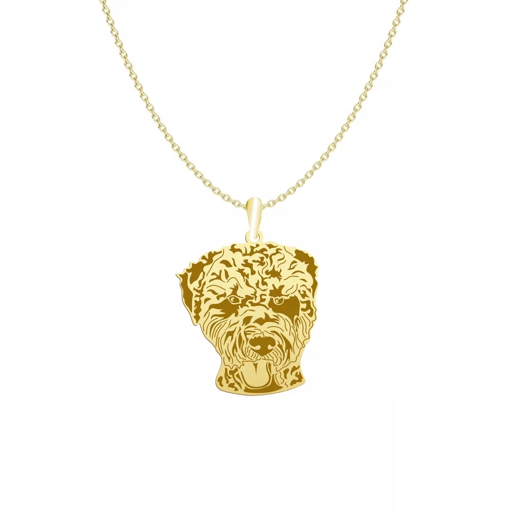 Zlatý náhrdelník s romským psem 925 Šperky Dárek Gravírování Bonus