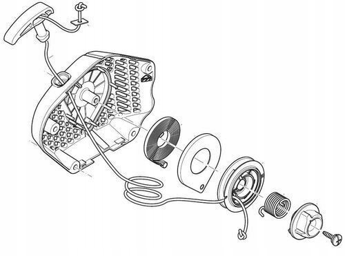 

Makita Rozrusznik Pilarki EA4300F EA3500F DCS3501