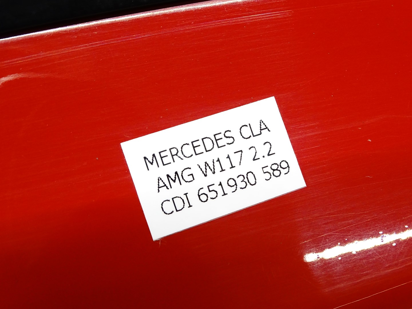 Mercedes-Benz CLA C117 Tür Hinten Links Limousine Door Porta Porte - Thumbnail 11