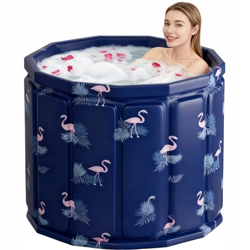 Wanna Wanienka Składana Pvc Dorosłych 70x65CM Spa