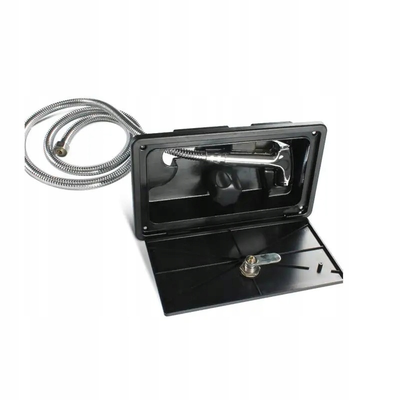 Prysznic zewnętrzny do kampera przyczepy ciężarówki pojazdów zestaw