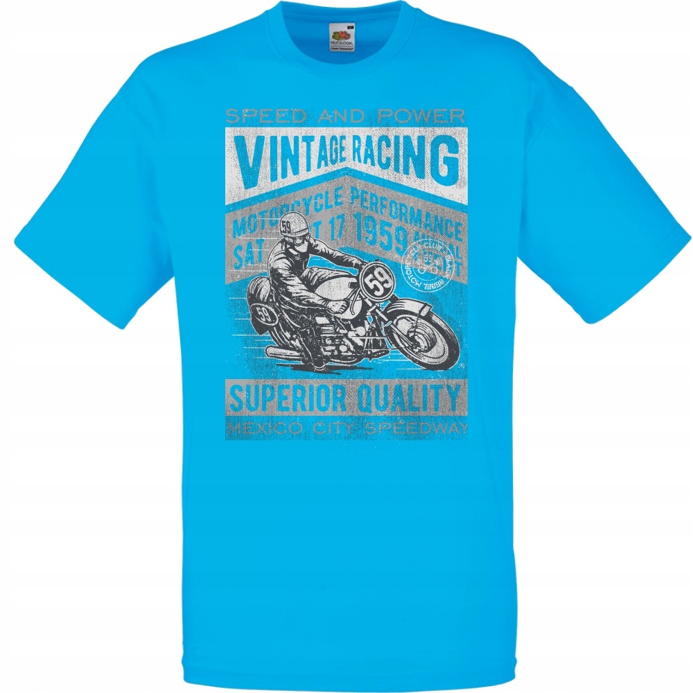

Koszulka motocykl motocyklista vintage racing M