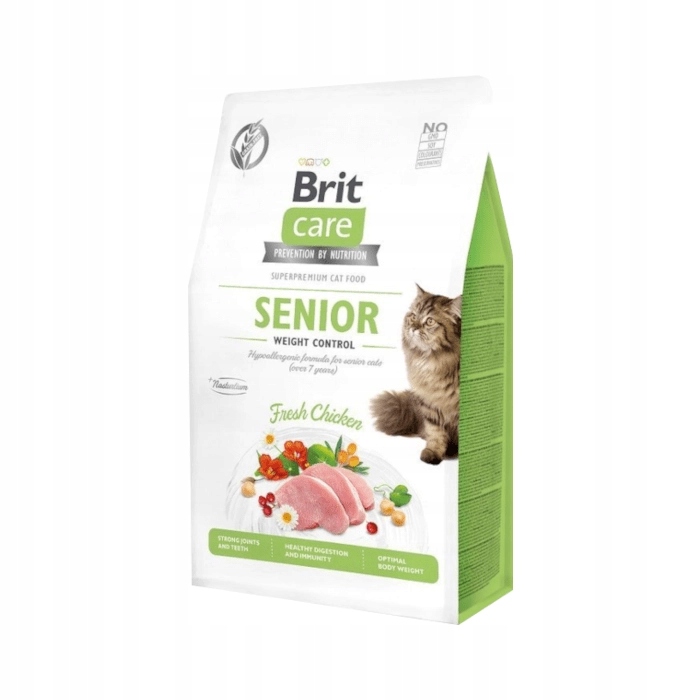 Levně Brit Care Grain-Free Senior Weight Control s kuřecím masem 7 kg