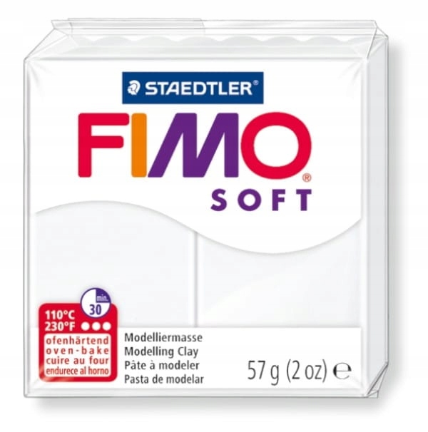 

Modelina Fimo Soft kolor Biały 0
