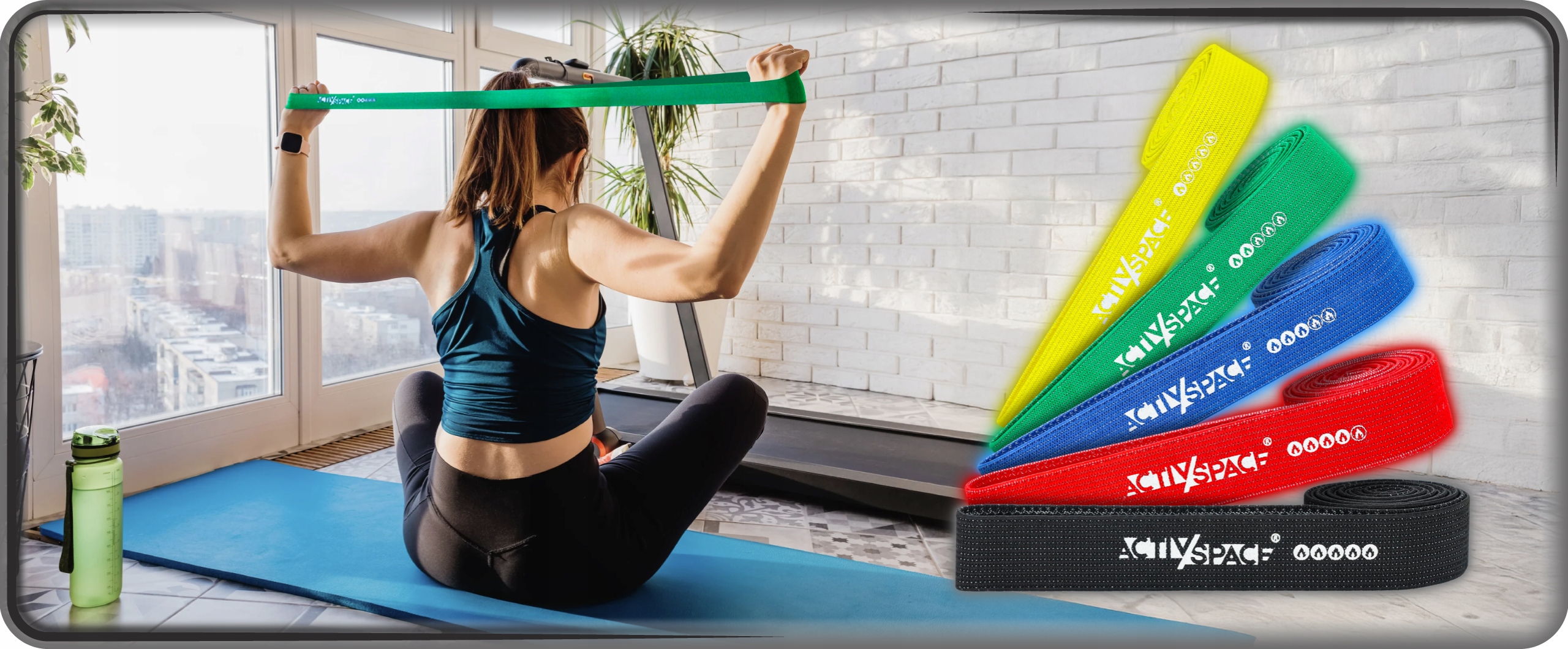 ZESTAW 5 GUM DO ĆWICZEŃ POWER BAND TAŚMY OPOROWE DO TRENINGU PODCIĄGANIA Rodzaj guma