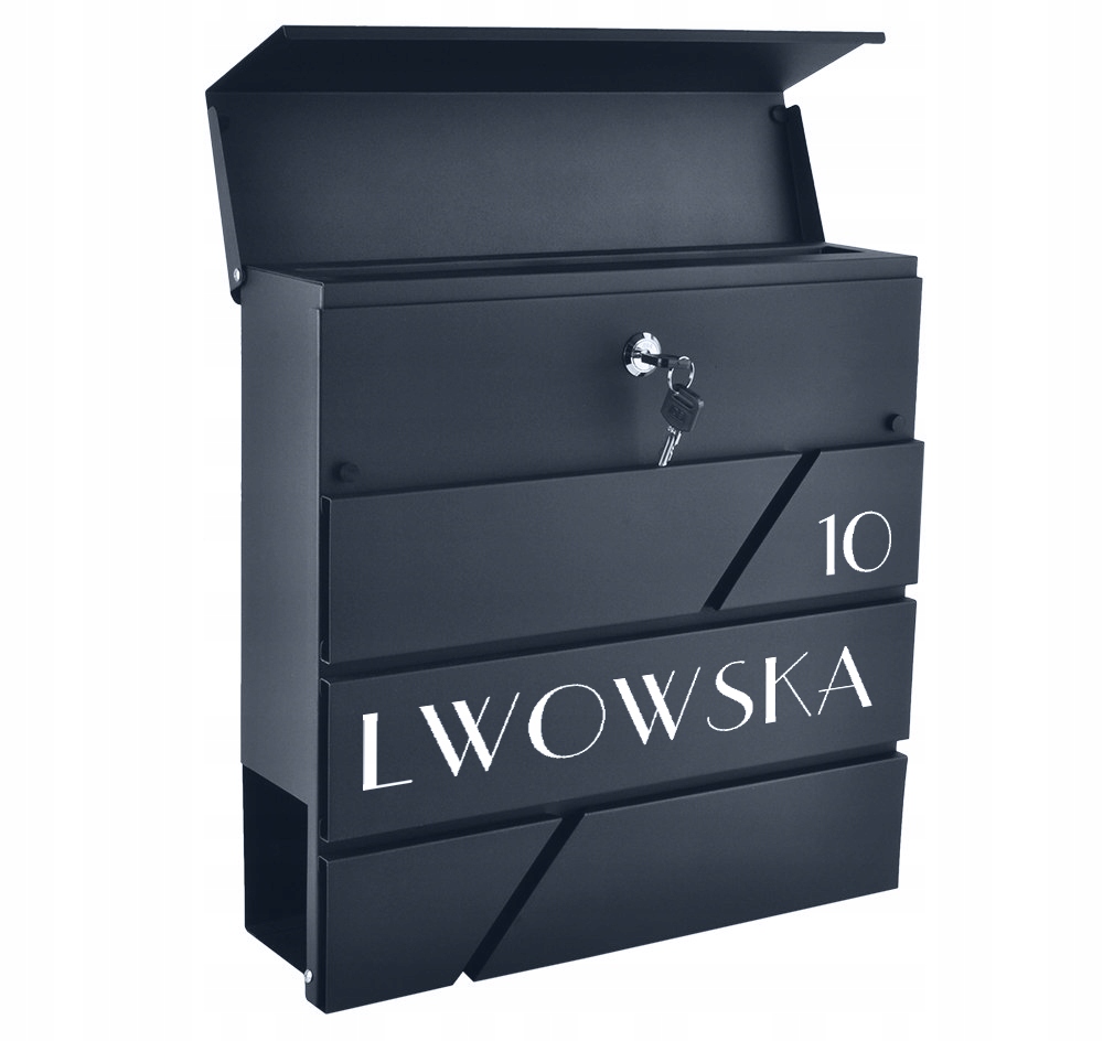 poštovní schránka Číslo Domu Více Vzorů