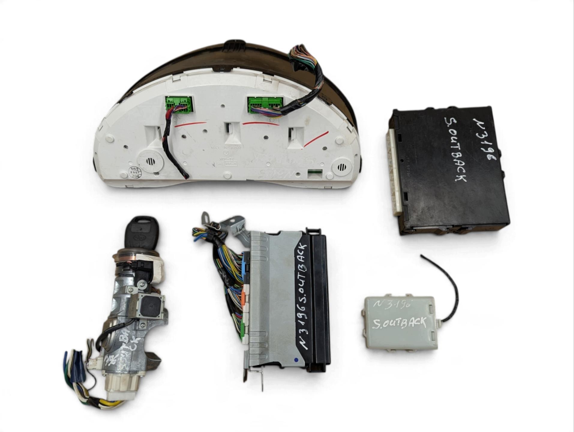 montage démarrage Subaru Outback 3 facelift BP 2007 22611AN220