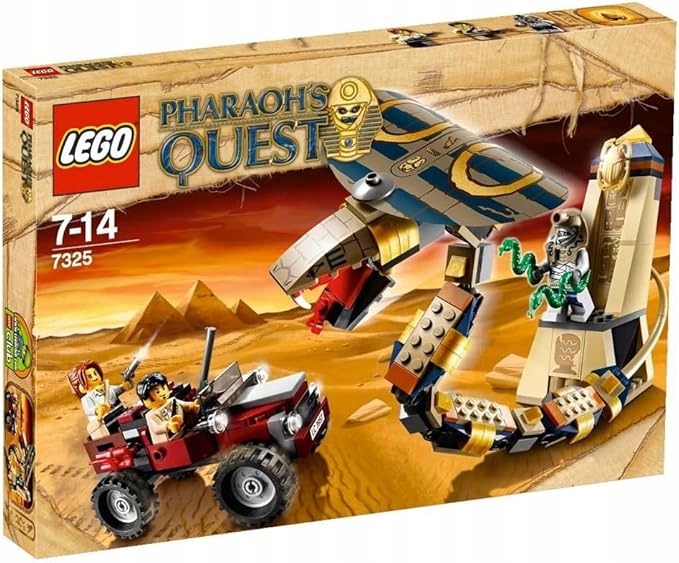 Lego Pharaoh's Quest 7325 – Statua Przeklętego Kobry