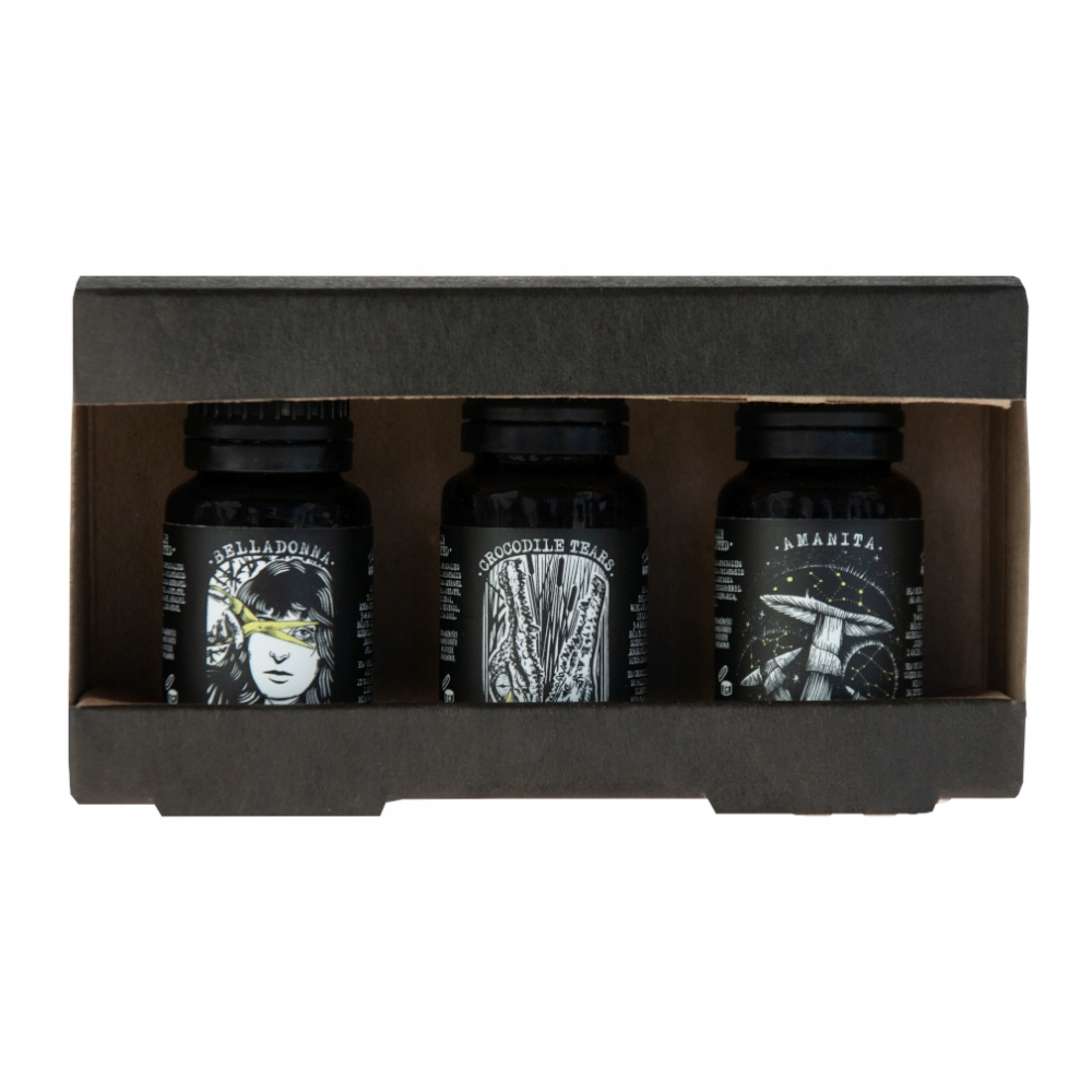 PAN DRWAL PANDORA'S BOX ZESTAW 3 OLEJKÓW DO BRODY Stan opakowania oryginalne