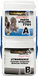 Lepidlo na kov těles motoru vodicí Tekutý Kov Ocelová pasta 500 g