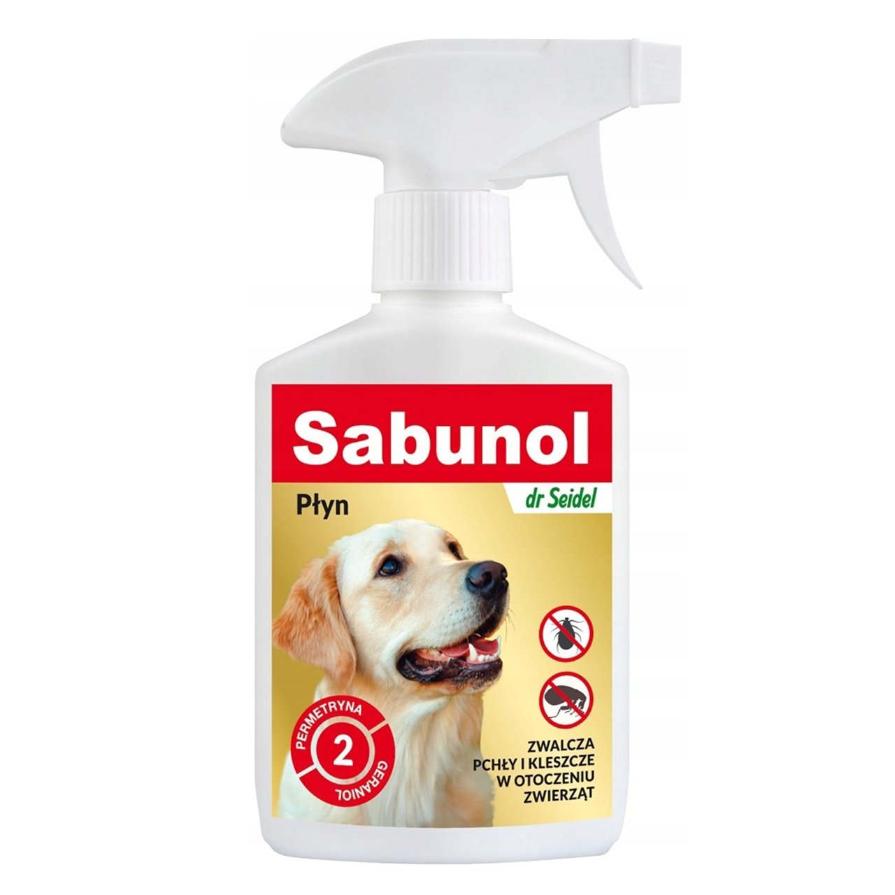 

Sabunol mocny spray zwalcza pchły kleszcze 250 ml