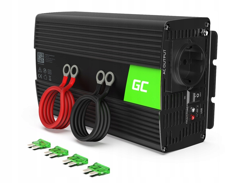 

Przetwornica Green Cell 24V na 230V 1000W/2000W