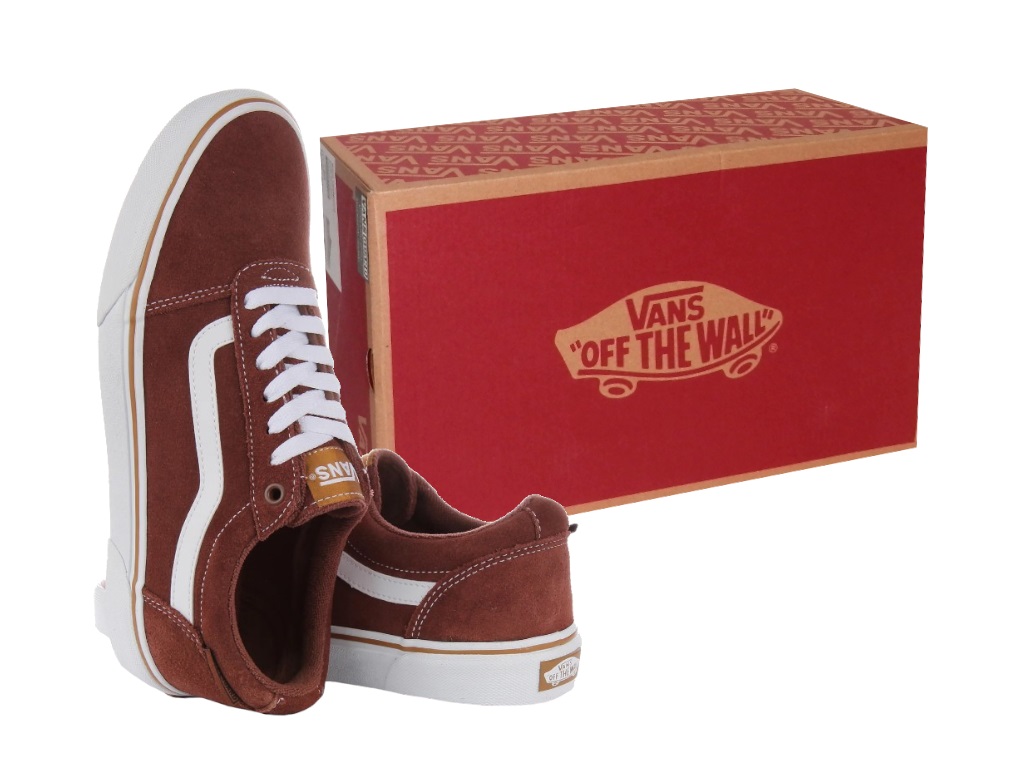 Vans Ward Vansguard Pánské Tenisky Z Přírodní Semišové Kůže 44,5