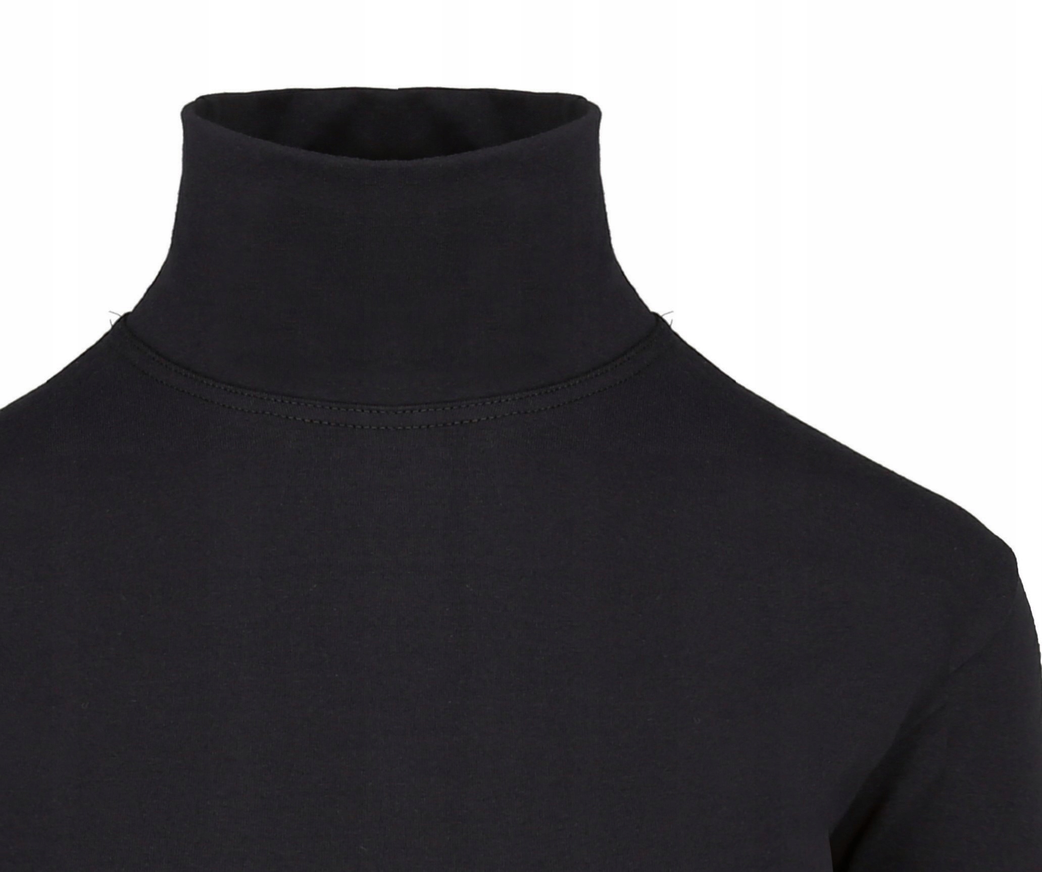 Golf damski ChLOE elastyczny bawełna + elastan czarny XS Kolekcja ChLOE