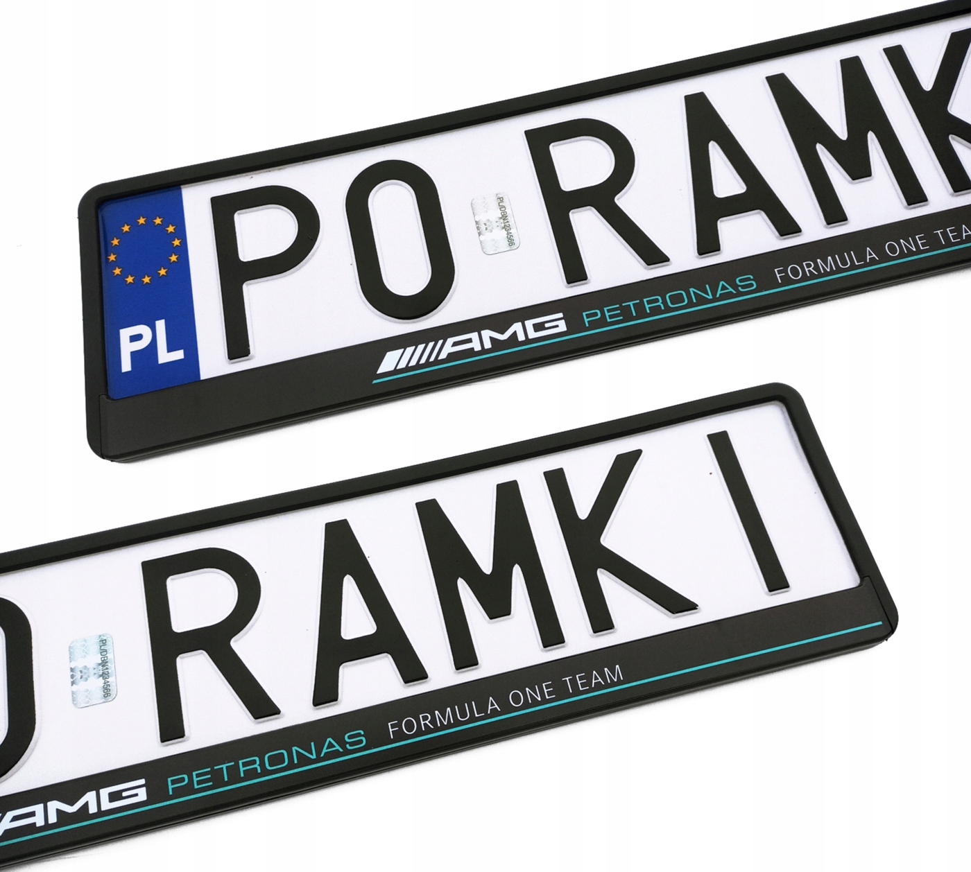 Mercedes Amg W123 W124 W140 190 W220 W201 ramki pod tablice rejestracyjne