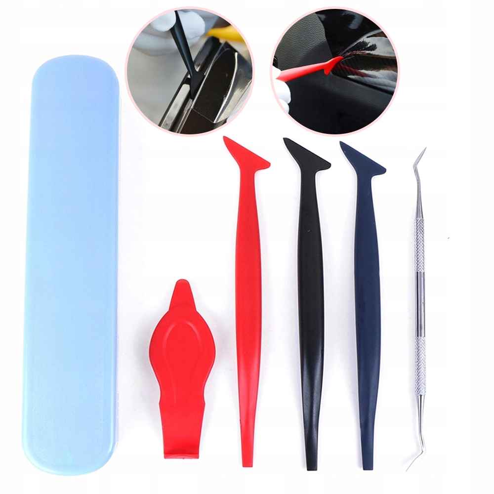 ZESTAW DO WRAPPINGU AKCESORIA PATYCZKI DO OKLEJANIA TRUDNYCH ELEMENTÓW