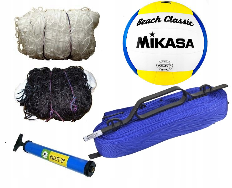 Zestaw do Siatkówki Plażowej Linie Siatka Mikasa n