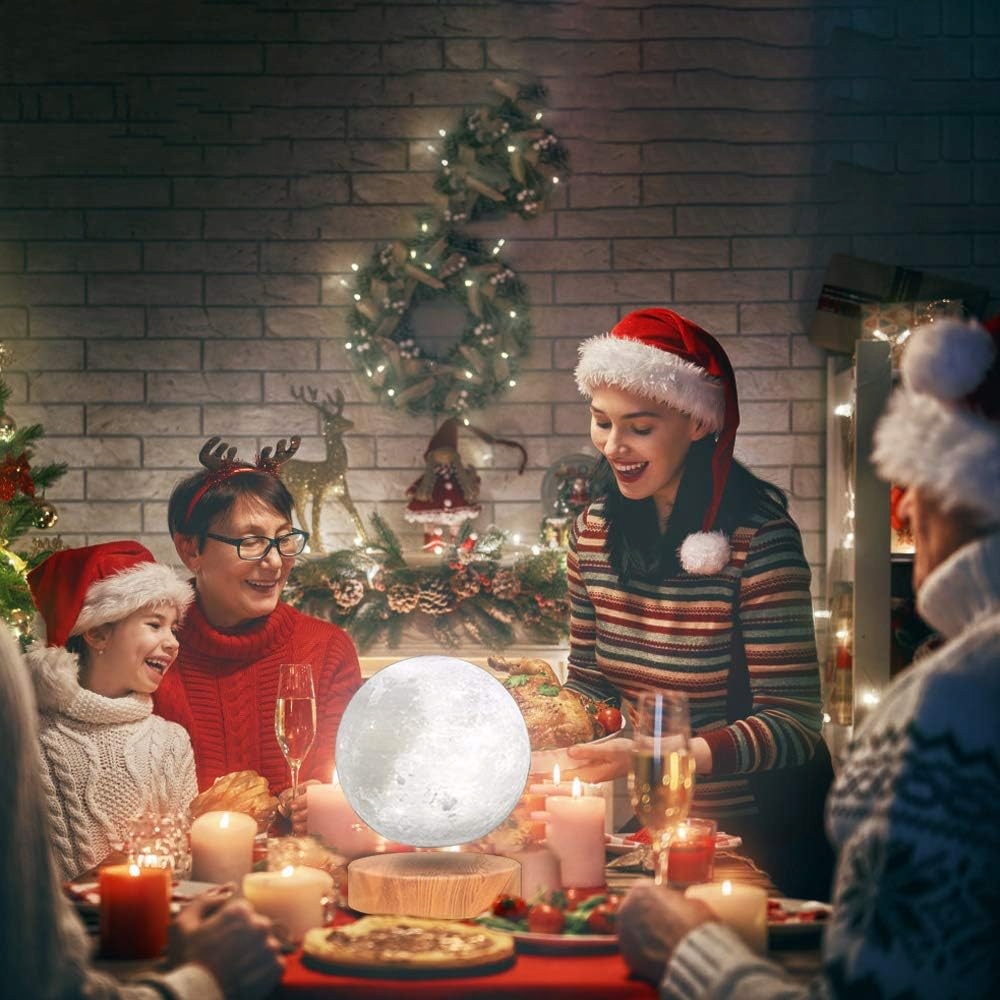 LAMPKI BIURKOWE LAMPA STOŁOWA KSIĘŻYCOWA LEWITUJĄCA MAGNETYCZNIE + PODSTAWA EAN (GTIN) 884929297778