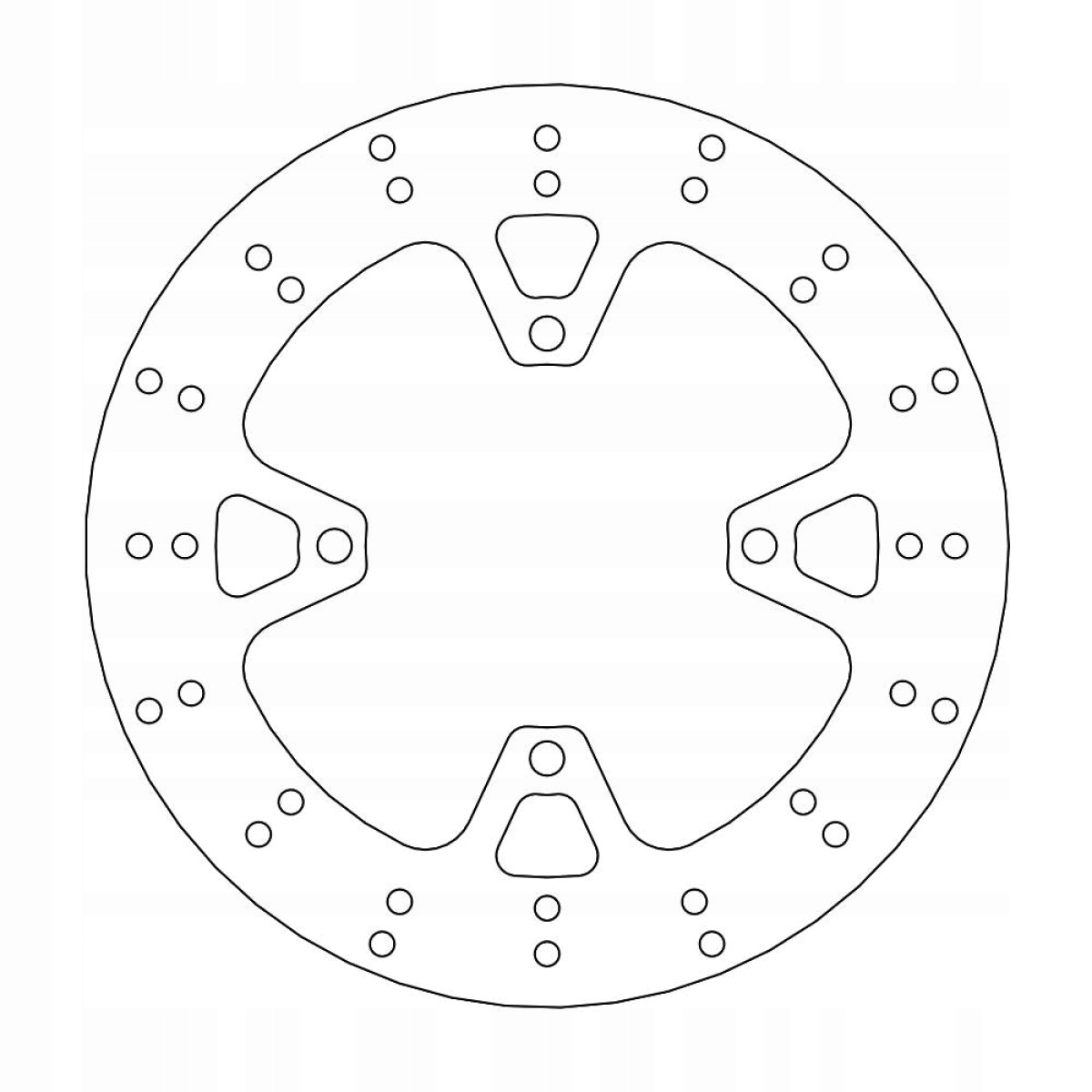 TARCZA HAMULCOWA ATV/UTV POLARIS '01-'21