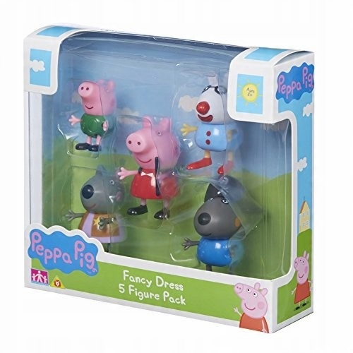 

Świnka Peppa 5 Figurek Piękne Stroje Peppy figurka
