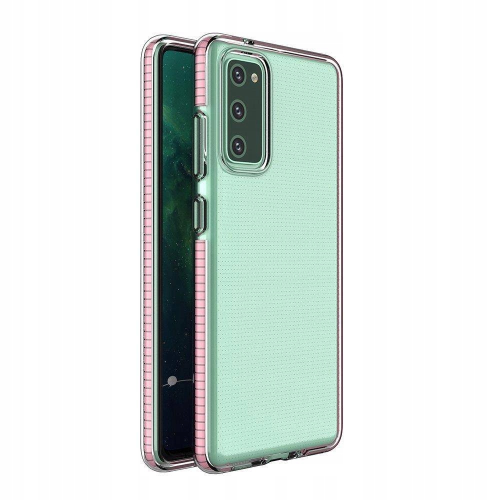 Spring Case pokrowiec żelowe etui z kolorową ramką do Samsung Galaxy A72 4G
