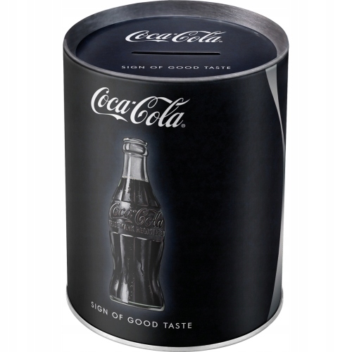

Skarbonka Coca-cola metalowa puszka