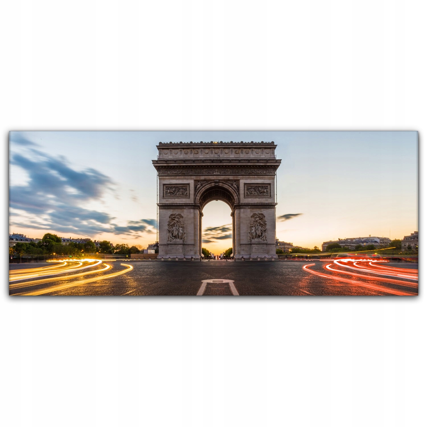 

Obraz canvas na ścianę 125x50 Łuk Triumfalny Paryż