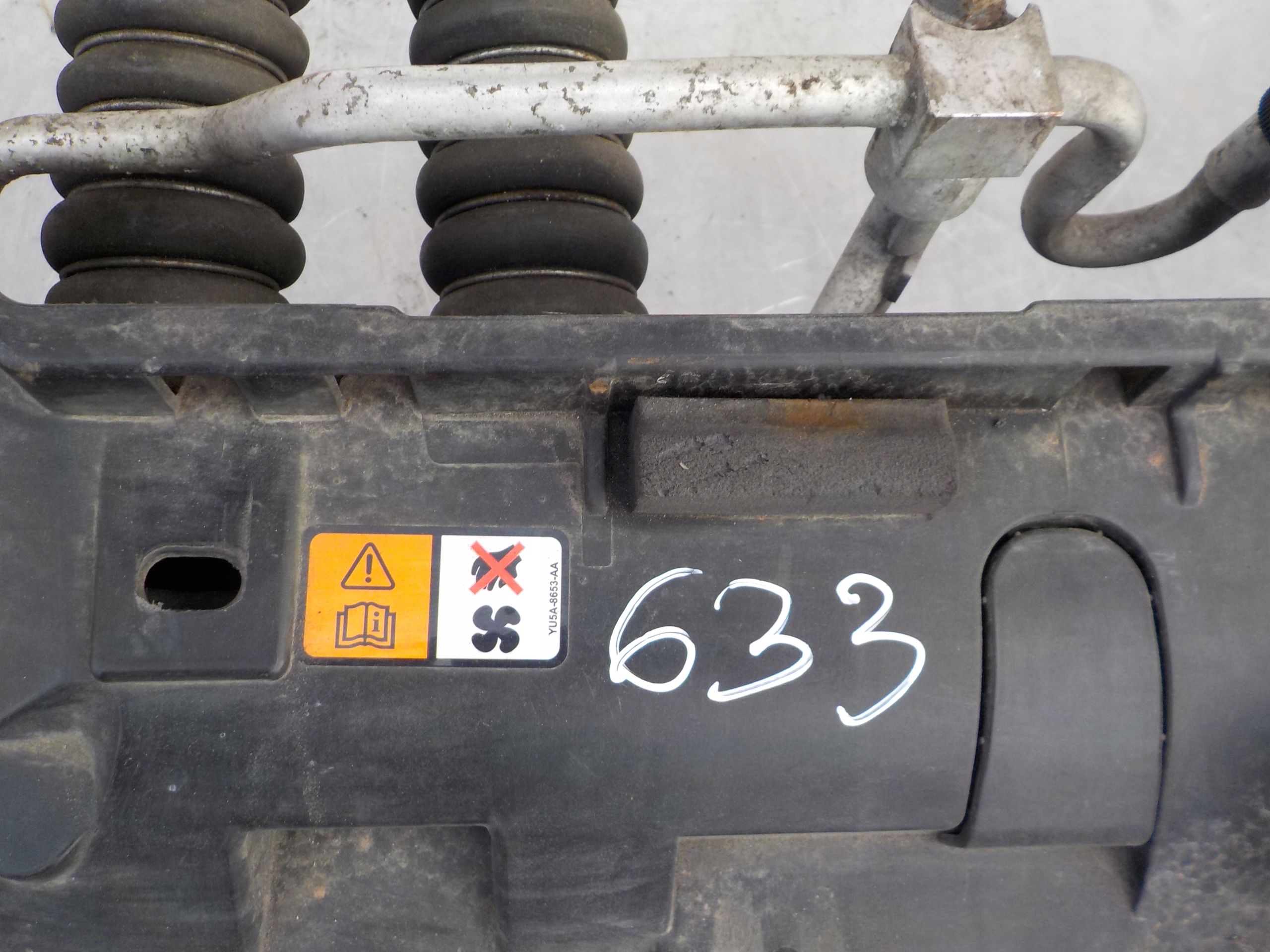633 FORD FIESTA MK7 1.6 TDCI support panel for radiators sider radiator