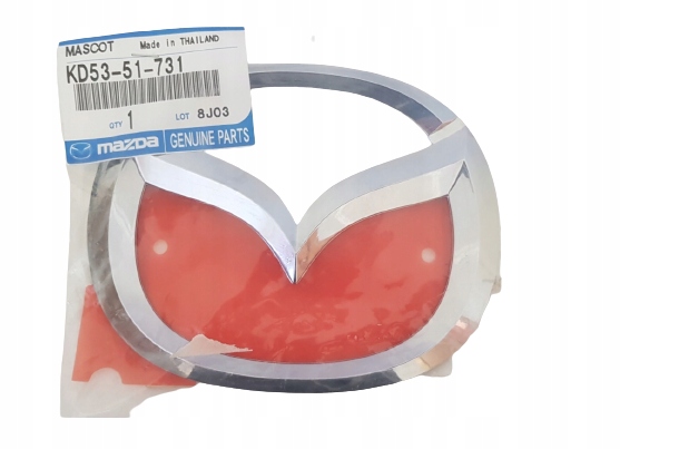 MAZDA CX5 KD53-51-731 ЗНАЧОК ЗАКРЫЛКИ ЗАДНЯЯ ЭМБЛЕМА