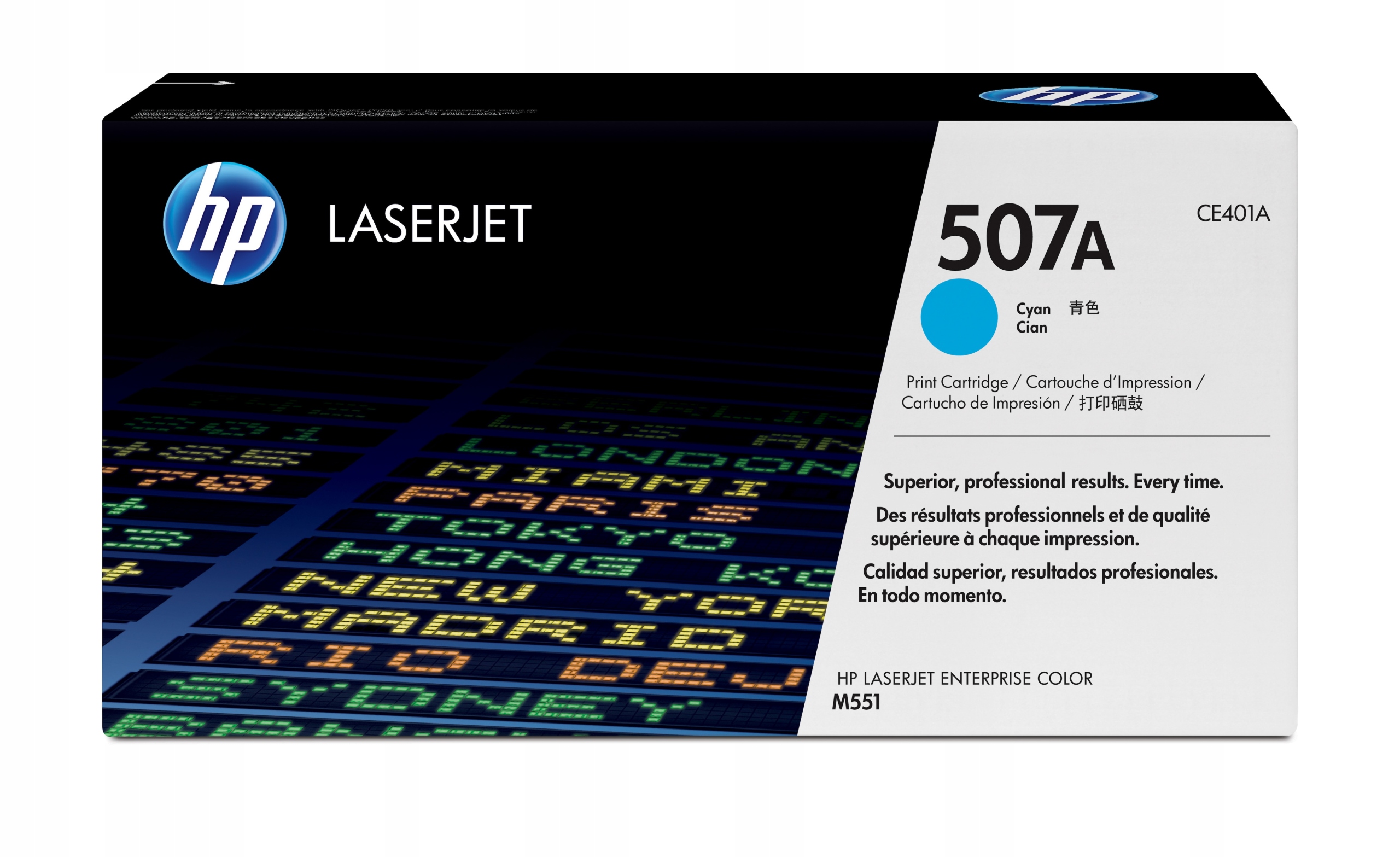 Toner Hp CE401A modrý (cyan)