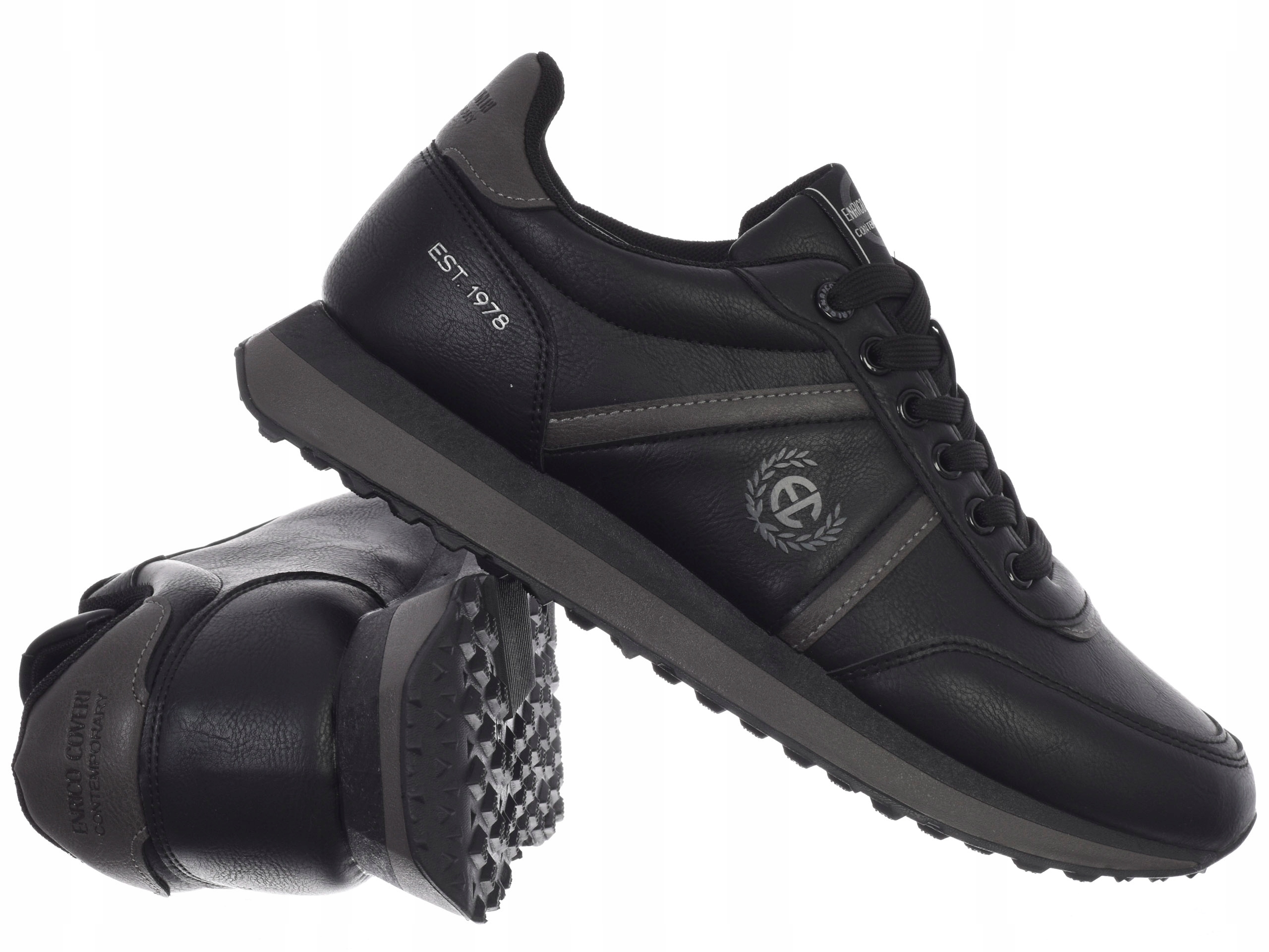 Enrico Coveri Pánské Boty Gordon EJM526D45/51 tenisky černé