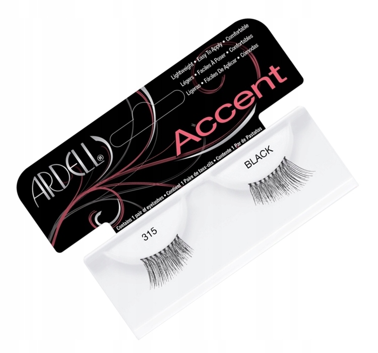 

Ardell Accent Sztuczne rzęsy połówki 315 Black