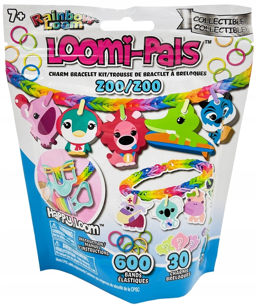 Zestaw bransoletek Loomi-Pals Charm – Zoo