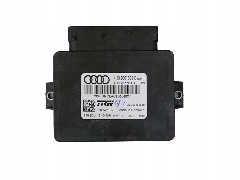 111222333 - Модуль ручного гальма 4H0907801E AUDI A6 C7 A7
