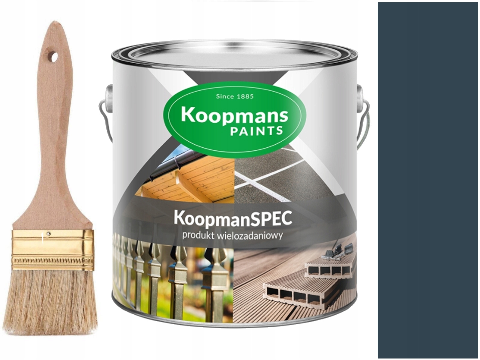 

Koopmans Farba Drewna Metali Betonu Grafit 250ml