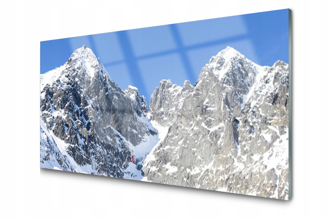 

Panel szklany Płytka Góra Śnieg 120x60 + Klej