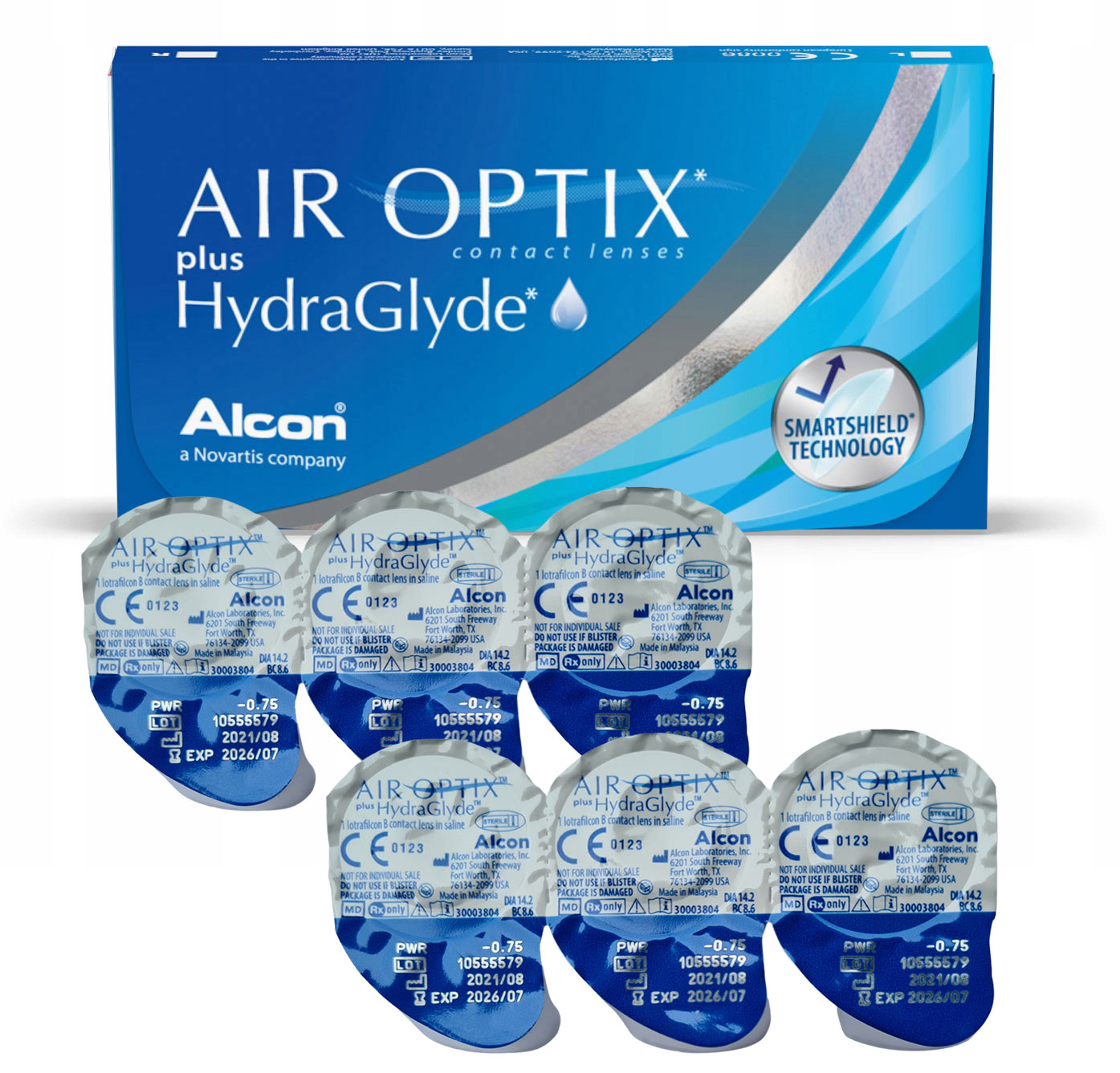 

Air Optix Plus HydraGlyde 6 szt.